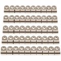 50 Brake Line Clamps 3 16 In Stainless Steel For Cars Off Road Atv Sand Rod Car Rail 