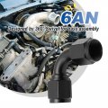 Anxingo Aluminum 6an Female To 90 Degree Swivel Coupler Fitting Adapter