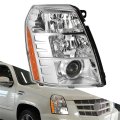 Passenger Side Headlight Assembly Replacement For Escalade 2007 2014 Right Front Lamp Gm2503291 Clear Lens Black Housing 