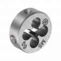 Uxcell M5 X 0 8 Metric Round Die Machine Thread Right Handing Alloy Steel Screw Thread Cutting
