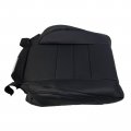Carbhub Driver Passenger Bottom Top Leather Seat Cover Black Fit For 2008-2012 Honda Accord