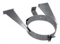 Metalbest 200270 Galvanized Steel Galva-temp Universal Adjustable Wall Band For 5 To 8 Class A Chimney Pipe 