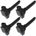 Set Of 4 Compatible 2018-2023 For Mitsubishi Eclipse Cross 1 5l L4 3-pins Automotive Replacement Ignition Coil Packs Uf897