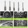 Double Cut File Carbide Burrs Files Set 6mm Shank For Metalwork Wood Carving Jewellery Making Grinding