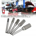 Double Cut File Carbide Burrs Files Set 6mm Shank For Metalwork Wood Carving Jewellery Making Grinding