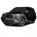 Waterproof Car Cover Replace For 2008-2022 Infiniti Qx80 Nissan Armada 6 Layers All Weather Covers With Zipper Door Windproof 