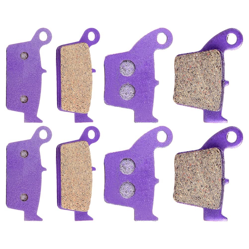 Carbon Fiber Brake Pads Front And Rear Fa185 Fa346 For Honda Cr125r 2002 2007 Cr250r Crf250r 2004 2015 Crf250x Crf450r Crf450x