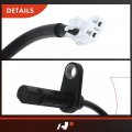 A-premium Abs Wheel Speed Sensor Compatible With Kia Models Sorento 2007 2008 2009 Sport Utility Front Left Driver Side Replace