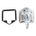 Trailer Door Latch T Handle Lock Stainless Steel Keys Replacement For Rv Camper Truck Bed Toolboxes 4 Pcs Chrome Finish 75in X