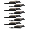 Niche Rear Brake Pad Set For Harley-davidson 83911-09b Organic 4 Pack