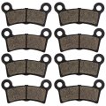 Niche Rear Brake Pad Set For Harley-davidson 83911-09b Organic 4 Pack