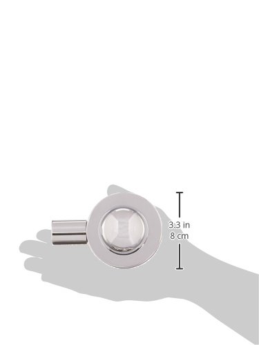 Allied Brass 102a-pc Cabinet Knob 1-1 2-inch Polished Chrome