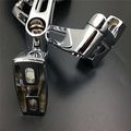 Smt-chrome Adjustable Base Mirrors Rearview For Suzuki Hayabusa Gsx1300r 99-12 B00rue2pck 