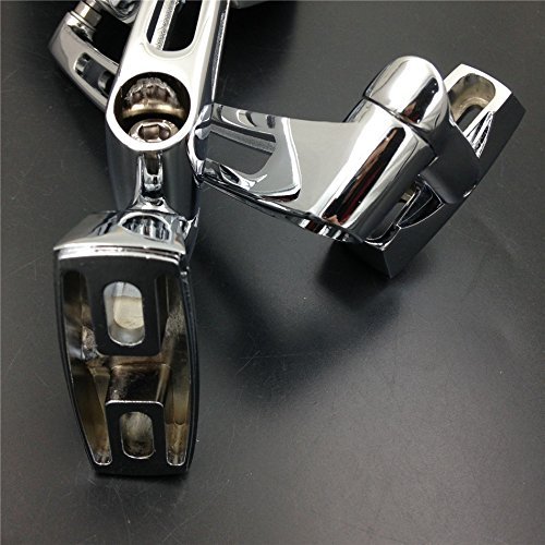 Chrome Adjustable Rearview Mirrors For Motorcycle Universal Fit 6mm Thread Convex Smoke Blue Glass With Aluminum Stem And