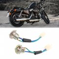 Uxcell 2pcs 3 Pins Motorcycle Headlight Wires Harness Connector Sockets For Dy100