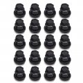 20 Pcs Black Lug Nut Covers Cap Fit For Chevrolet S10 Blazer Gmc Jimmy Sonoma560-5208 560-5063 560-5040 560-5116 15661036