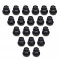 20 Pcs Black Lug Nut Covers Cap Fit For Chevrolet S10 Blazer Gmc Jimmy Sonoma560-5208 560-5063 560-5040 560-5116 15661036
