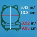 Tuzliufi Complete Full Engine Rebuild Gasket Set Kit Compatible With Suzuki Dr 350 Dr350 1990 1991 1992 1993 1994 1995 1996