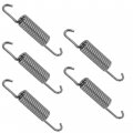 Caltric 5x Exhaust Tension Spring Compatible With Yamaha Rhino 700 Yxr700 4x4 2008-2009 2011-2013