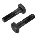 5 Pack Square Head Bolts 3 4-10 X In Black Oxide Carbon Steel Machine Screws T For Machinery Railroad Electrical Connections 