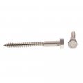Prime-line Hex Lag Screws 5 16 In X 3 Grade 18-8 Stainless Steel 25 Pack