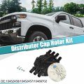 Uxcell Ignition Distributor Cap And Rotor Kit For Chevrolet Silverado 1500 1999-2006 Gmc Sierra 1999-2007 No 10452458 10452457