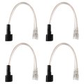 Front Rear Door Speaker Connector 2 Pair For Buick Lacrosse 2015 2020 Plug And Play Harness Pure Copper Wire Yl-4535-16 
