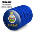 Graphics More Kansas State Flag Tire Rim Wheel Aluminum Valve Stem Caps