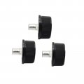 Secosautoparts 3pcs Heater A C Temp Control Knob Compatible With Chevrolet Express 2008-2021 Gmc Savana 2008-2017 Replacement