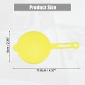 X Autohaux 28913-8b700 Yellow Windshield Wiper Washer Fluid Reservoir Tank Bottle Cap Cover For Nissan Frontier