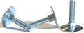 1 4-20 X 5 In Elevator Bolts Alloy Steel Zinc Plated Grade 2 Flat Head Fully Threaded Right Hand 200 Piece Carton 