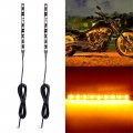 Ocpty Instrument Panel Lights 15cm 9-smd Yellow 2pcs