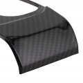 Qiilu Car Gear Shift Panel Cover Trim Interior Box Sticker Carbon Fiber Style Fit For Honda Civic 2016