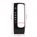 Qiilu Car Gear Shift Panel Cover Trim Interior Box Sticker Carbon Fiber Style Fit For Honda Civic 2016