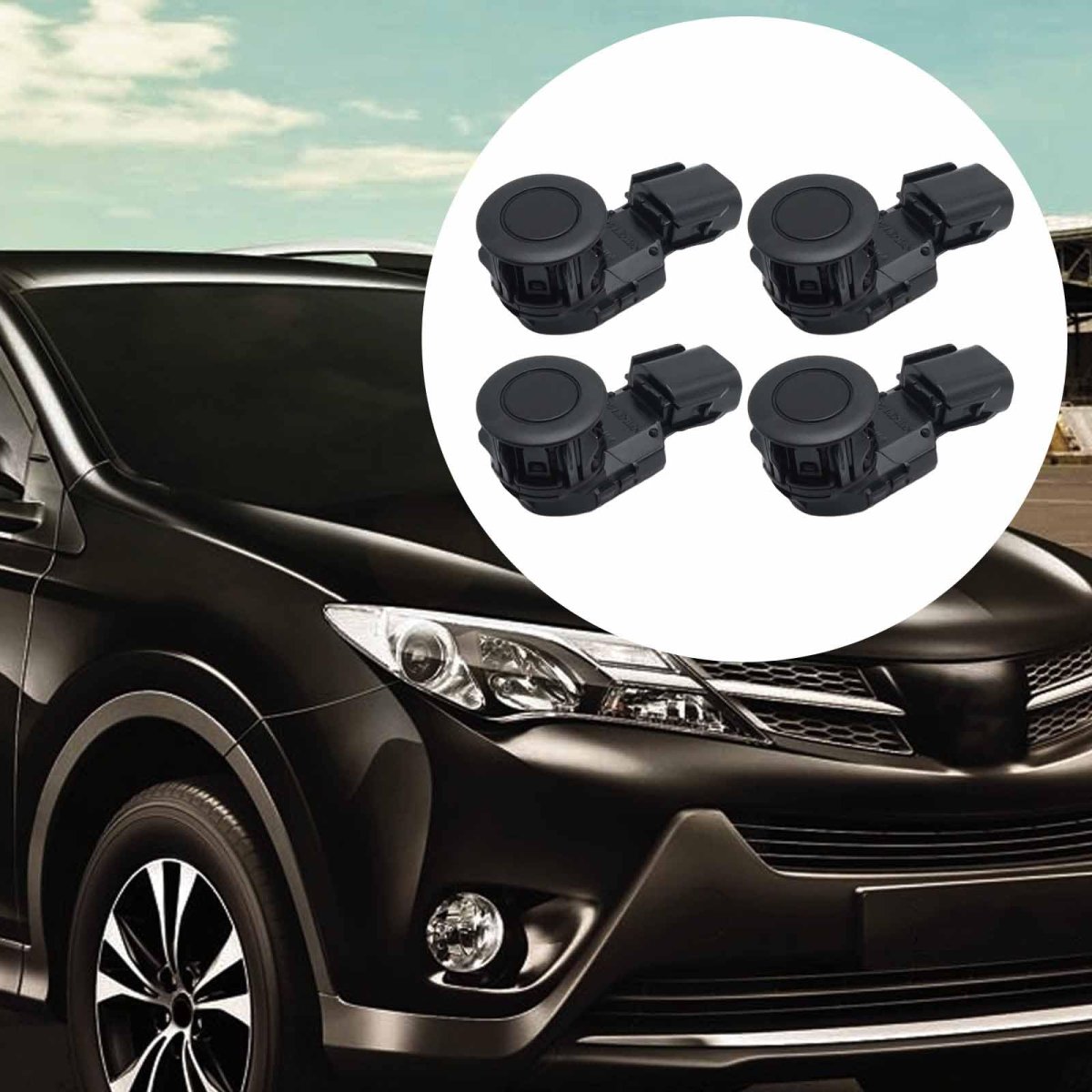 89341-0c010 Reverse Backup Parking Assist Sensor For Toyota Rav4 2014 2018 Tacoma 2015 2022 Tundra 2021 Replaces 89341-0c020 4