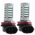 Saihisday H11 H8 H9 Led Light Bulbs Fog Lights Driving Lamps 10000k Ice Blue 68-smd 2 Pack 