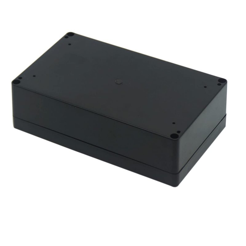 Waterproof Junction Box Ip65 Dustproof Abs Plastic Electrical Enclosure 7 9 In X 4 2 Black Pack Of Model F102