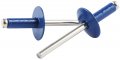 Allstar All18177 Large Head Rivet Steel Chevron Blue Pack Of 250 