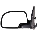 Left Side Mirror For 2003-2006 Chevy Silverado 1500 Manual Fold Heated Turn Signal With Power Adjustment Black Led 955-675-d67 