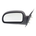 Door Mirror Driver Side For Gmc Envoy 2002 2009 Manual Non Heated Textured Black Replacement 15789780 Gm1320264 