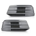 Pair Front Bumper Cover Grille Bezel Insert For Audi Q5 2018-2022 Standard Version Lh Driver Rh Passenger 2pcs 80a807679d 