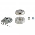 6 Hole Polished Hub Adapter Installation Kit B02 For Aftermarket Steering Wheels 