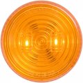 Optronics 2 Pack 1 Round Amber Diode Led Marker Clearance Lights Mcl527ab