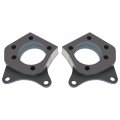 Kuafu Trailing Arm Plate Compatible With 1988-2000 Honda Civic Acura Anti-rust Oil Heavy Duty Steel