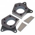 Kuafu Trailing Arm Plate Compatible With 1988-2000 Honda Civic Acura Anti-rust Oil Heavy Duty Steel