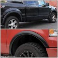 Auto Dynasty 4pcs Factory Style Wheel Fender Flares Cover Kit Compatible With Ford F-150 Side Lincoln Mark Lt 5 5ft 6 8ft Bed