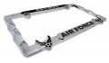 Retired Air Force Black Wings 3d License Plate Frame