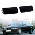Astra Depot Pair Rh Lh Fog Light Lens Hole Covers Cap Compatible With 1992-1998 E36 3-series