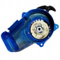 Tdpro Flywheel And Pull Start Recoil Starter For Mini Pocket Bike Atv Quad Blue