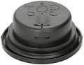 Grote 91950 Black Closed Back Grommet For 4 Round Lights 
